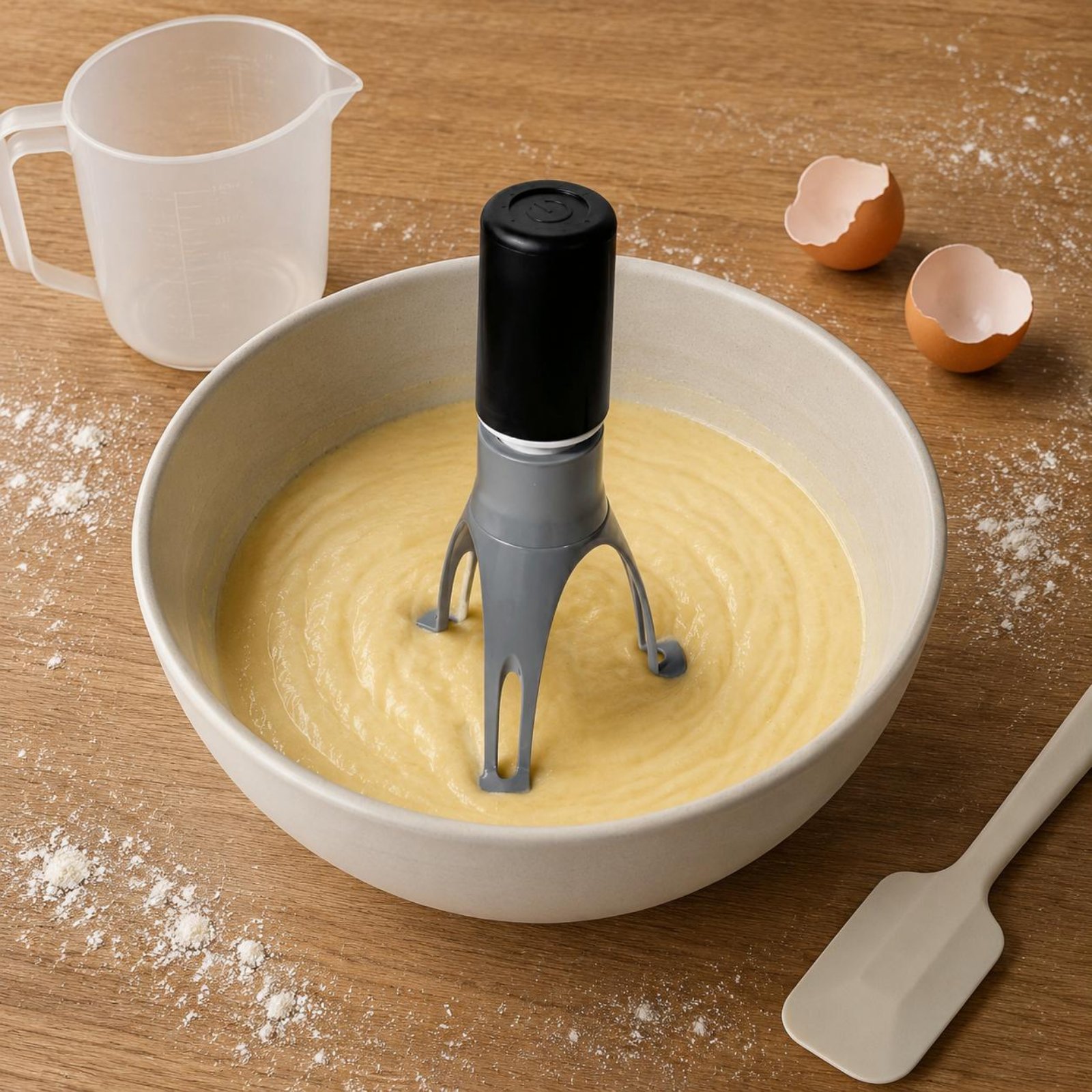 Quirky Kitchen Gadgets - 자동 삼각형 교반기 - 핸즈프리 전동