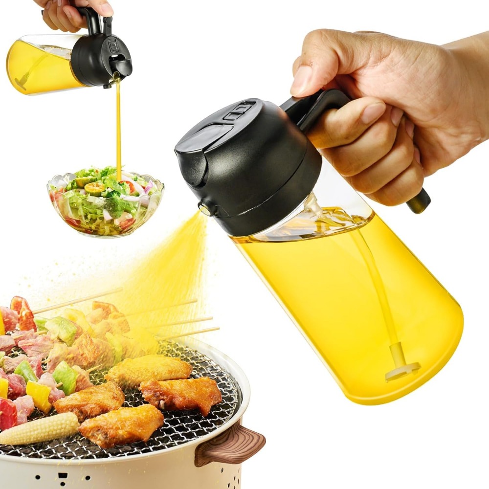 Kitchen Gadgets Air Fryer - 요리용 16온스/470ml 올리브 오일 분무기 -