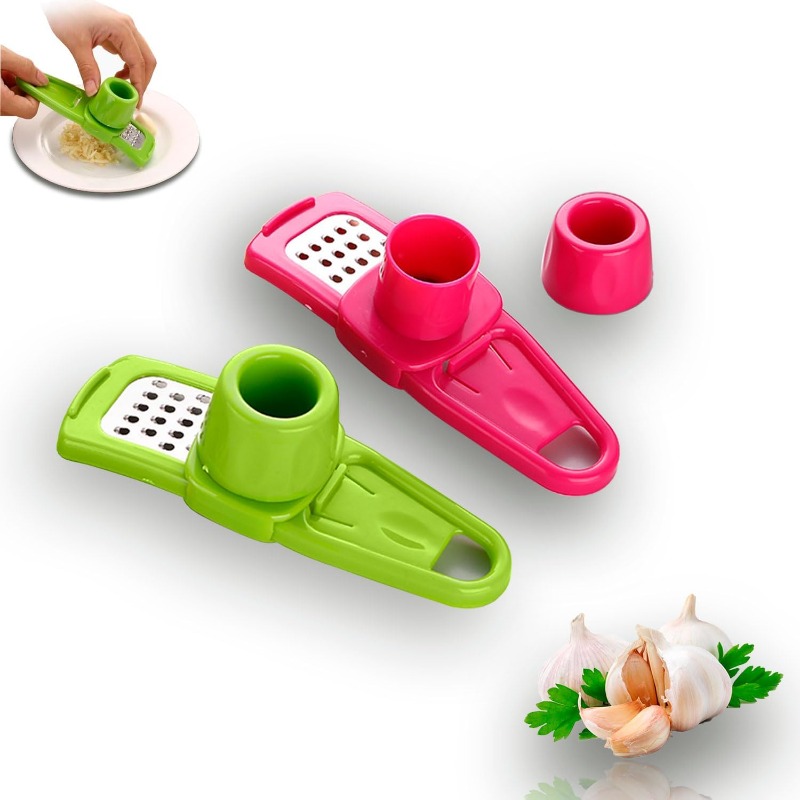 Kitchen Gadgets Useful - 손으로 누르는 마늘 다지기, 수동 마늘