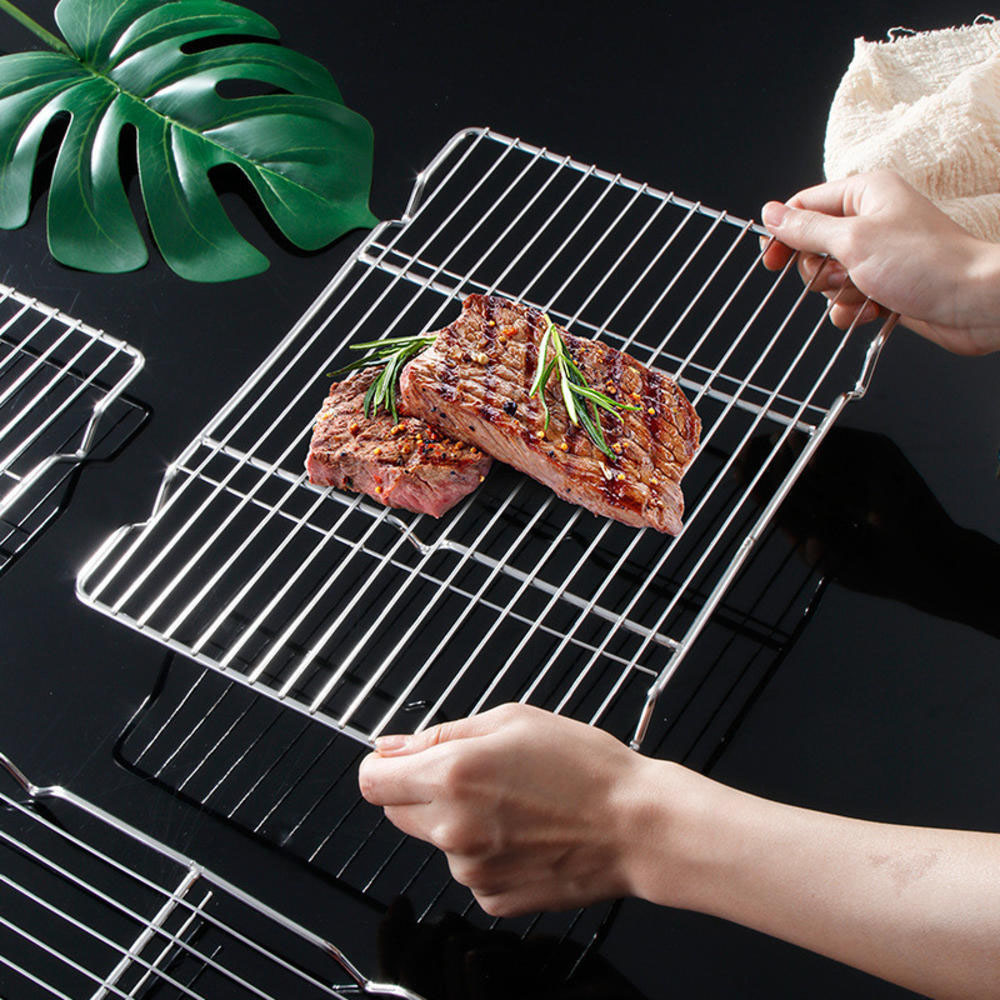 Kitchen Gadgets Design - 스테인레스 스틸 바베큐 메쉬 매트 재사용