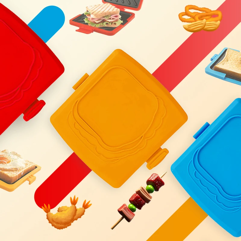 3팩 식품 등급 샌드위치 토스터, 버터 나이프 및 오일 - Kitchen Gadgets Baking 리뷰 및 가격