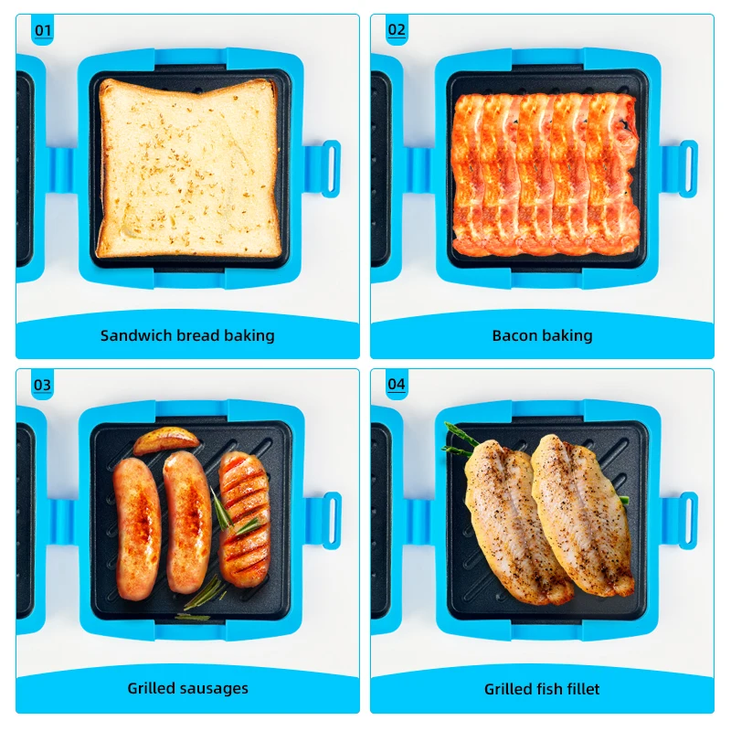 3팩 식품 등급 샌드위치 토스터, 버터 나이프 및 오일 - Kitchen Gadgets Baking 리뷰 및 가격