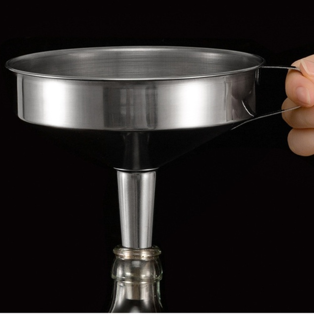 1Pc 스테인레스 스틸 요리 오일 깔때기 넓은 입구 주 - Kitchen Gadgets Design 리뷰 및 가격