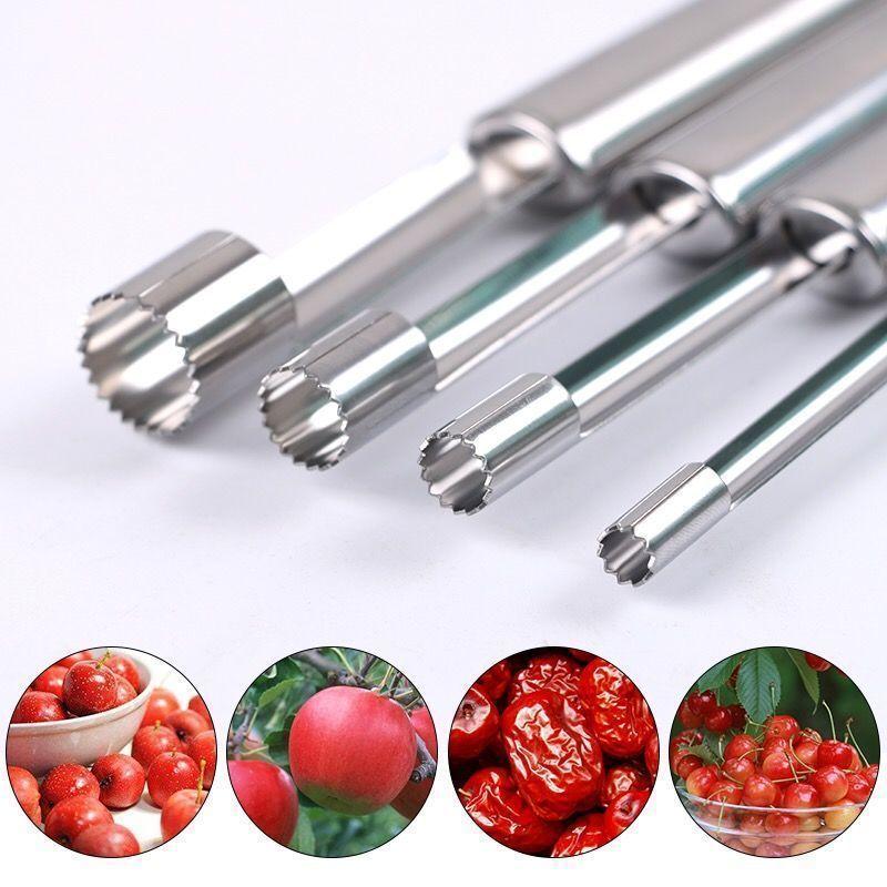 4pcs 과일 코어 제거기 커터 주방 도구 스테인레스  - Kitchen Home Gadgets 리뷰 및 가격