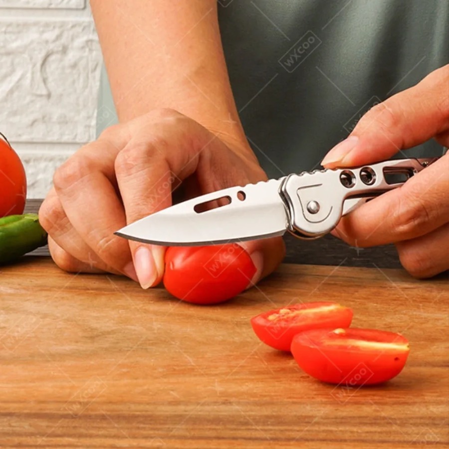 WXCOO 접이식 칼 포켓 나이프 주방 야채 칼 스테인 - Kitchen Gadgets Design 리뷰 및 가격