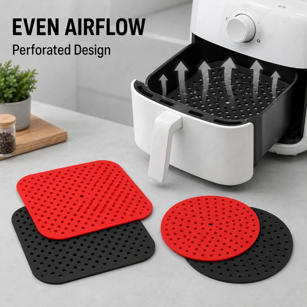 논스틱 실리콘 에어프라이어 라이너 재사용 가능 베이킹  - Kitchen Gadgets Air Fryer 리뷰 및 가격