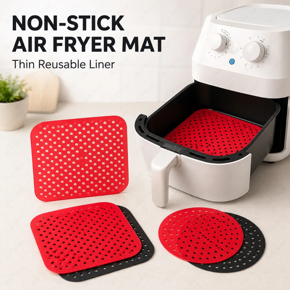 논스틱 실리콘 에어프라이어 라이너 재사용 가능 베이킹  - Kitchen Gadgets Air Fryer 리뷰 및 가격