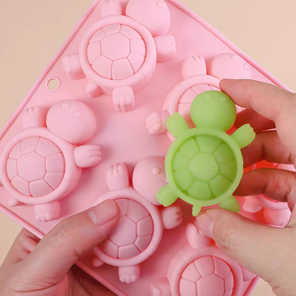 거북이 아이스 트레이 3D 거북이 바다 거북이 실리콘  - Kitchen Gadgets Baking 리뷰 및 가격