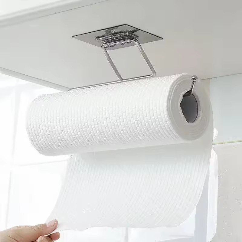 1PCS 주방 종이 수건 홀더 접착제 화장지 랙 수건  - Kitchen Gadgets 2025 리뷰 및 가격