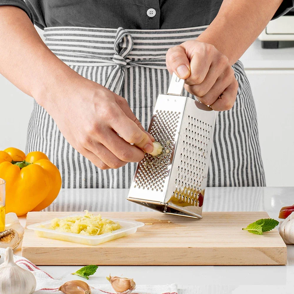 다목적 강판 야채 슬라이서 4면 상자 강판 스테인레스  - Kitchen Gadgets Useful 리뷰 및 가격