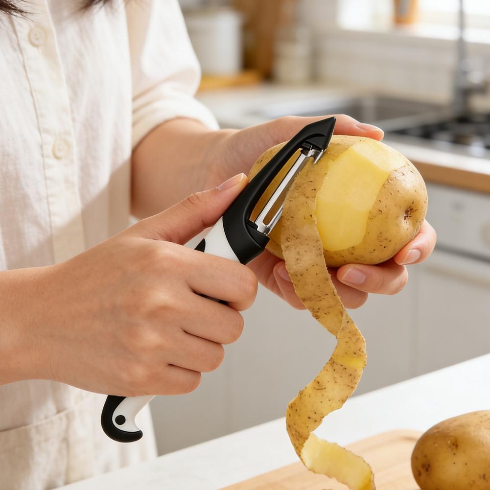 야채 슬라이서 스테인레스 스틸 필러 나이프 커터 당근  - Kitchen Gadgets Useful 리뷰 및 가격