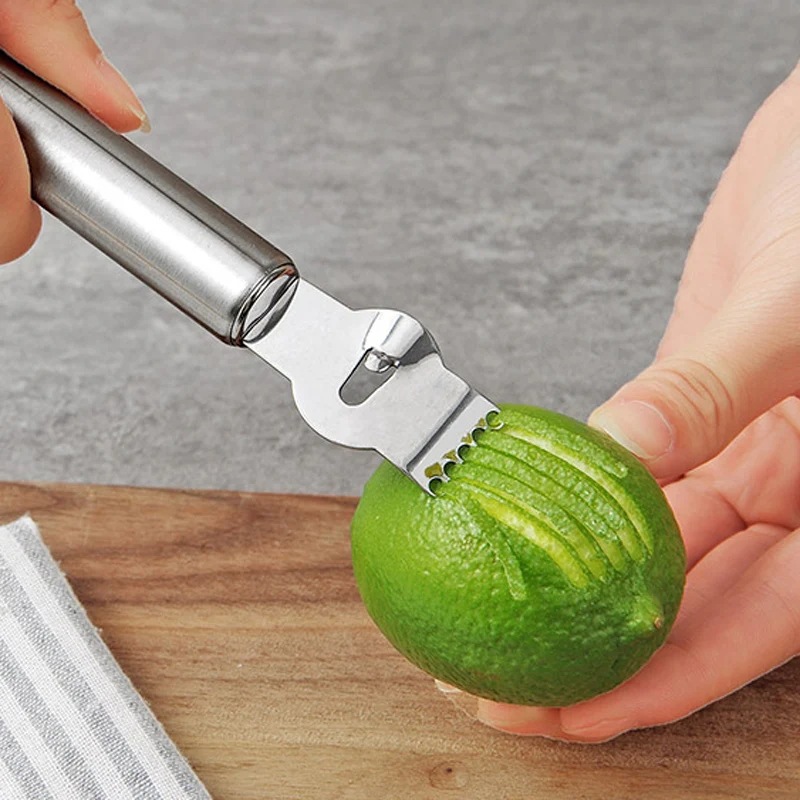 스테인리스 스틸 레몬 제스터 그레이터, 채널 나이프 및 - Kitchen Gadgets Useful 리뷰 및 가격