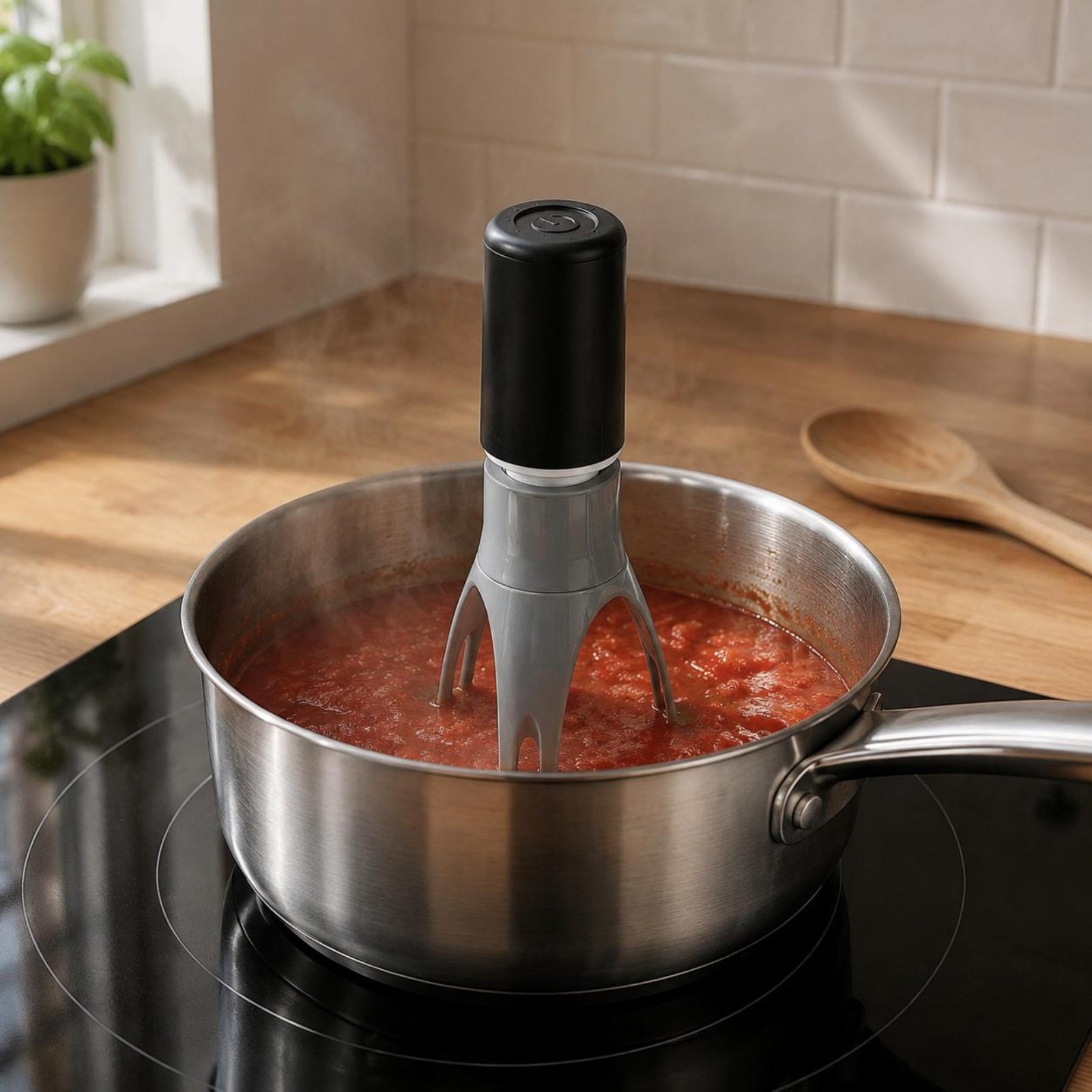 자동 삼각형 교반기 - 핸즈프리 전동 계란 거품기 및  - Quirky Kitchen Gadgets 리뷰 및 가격