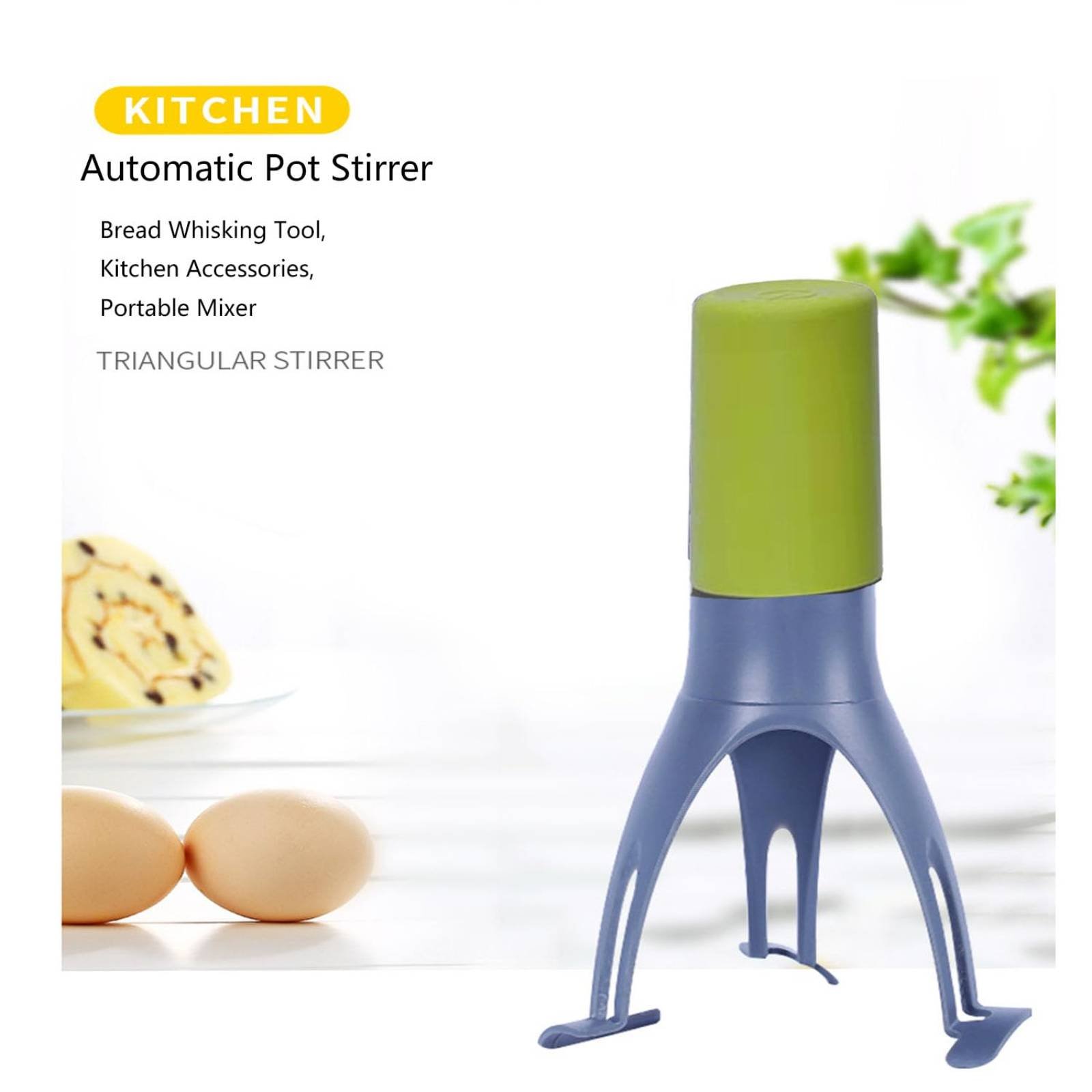 자동 삼각형 교반기 - 핸즈프리 전동 계란 거품기 및  - Quirky Kitchen Gadgets 리뷰 및 가격