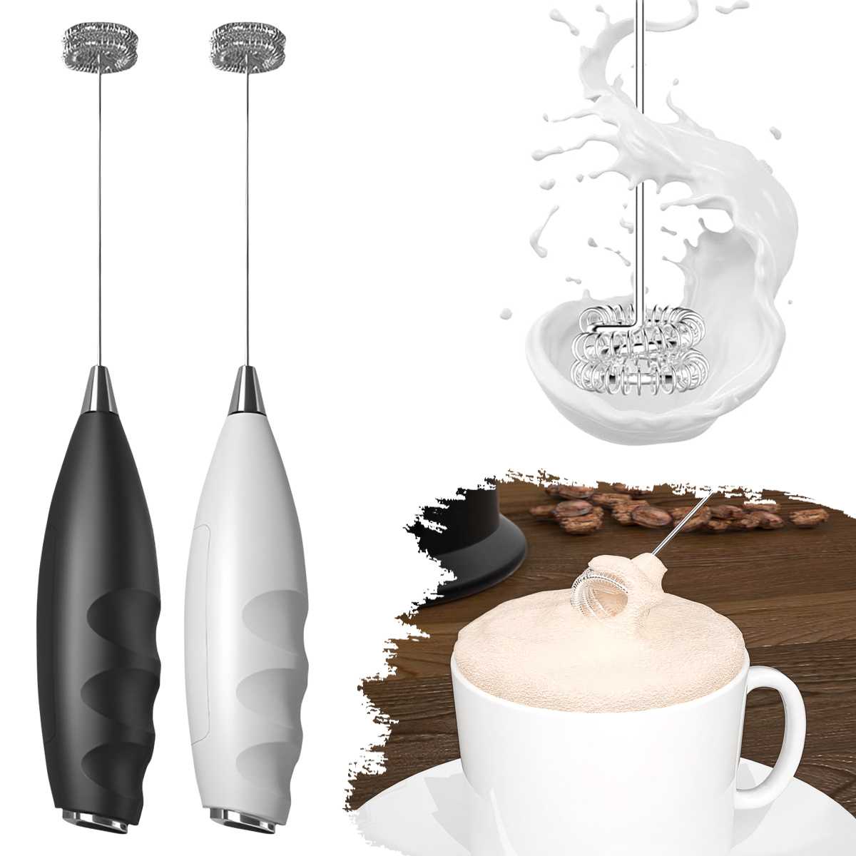 커피 전동 우유 거품기 무선 전동 믹서 커피, 말차,  - Quirky Kitchen Gadgets 리뷰 및 가격