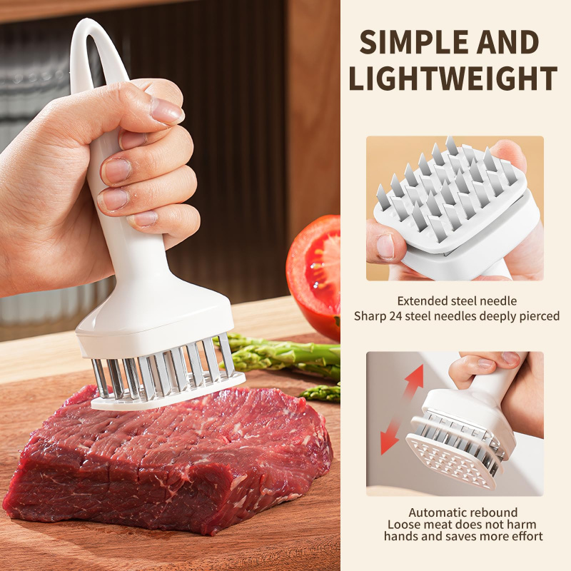 2025 고기 연화기 스테인리스 스틸 고기 연화기 24 - Kitchen Gadgets Of 2025 리뷰 및 가격