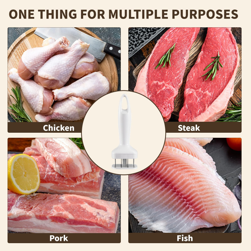 2025 고기 연화기 스테인리스 스틸 고기 연화기 24 - Kitchen Gadgets Of 2025 리뷰 및 가격