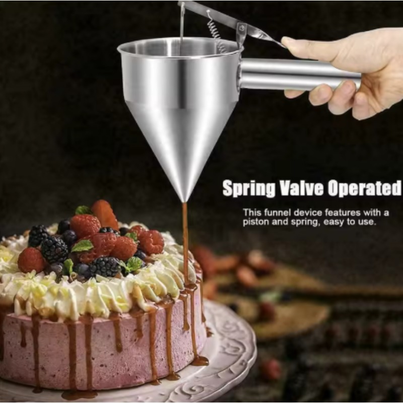 600/1200ML 스테인리스 스틸 액체 주입구, 문어 - Kitchen Gadgets Design 리뷰 및 가격