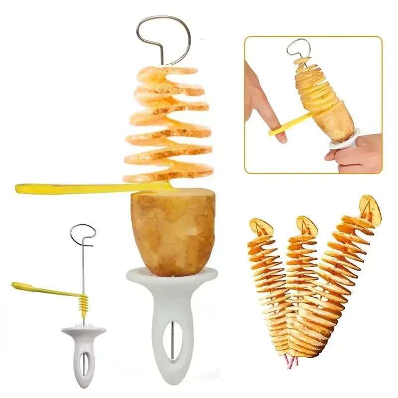 2025 핫 키친 회오리바람 감자 스파이럴 커터 감자  - Kitchen Gadgets Of 2025 리뷰 및 가격