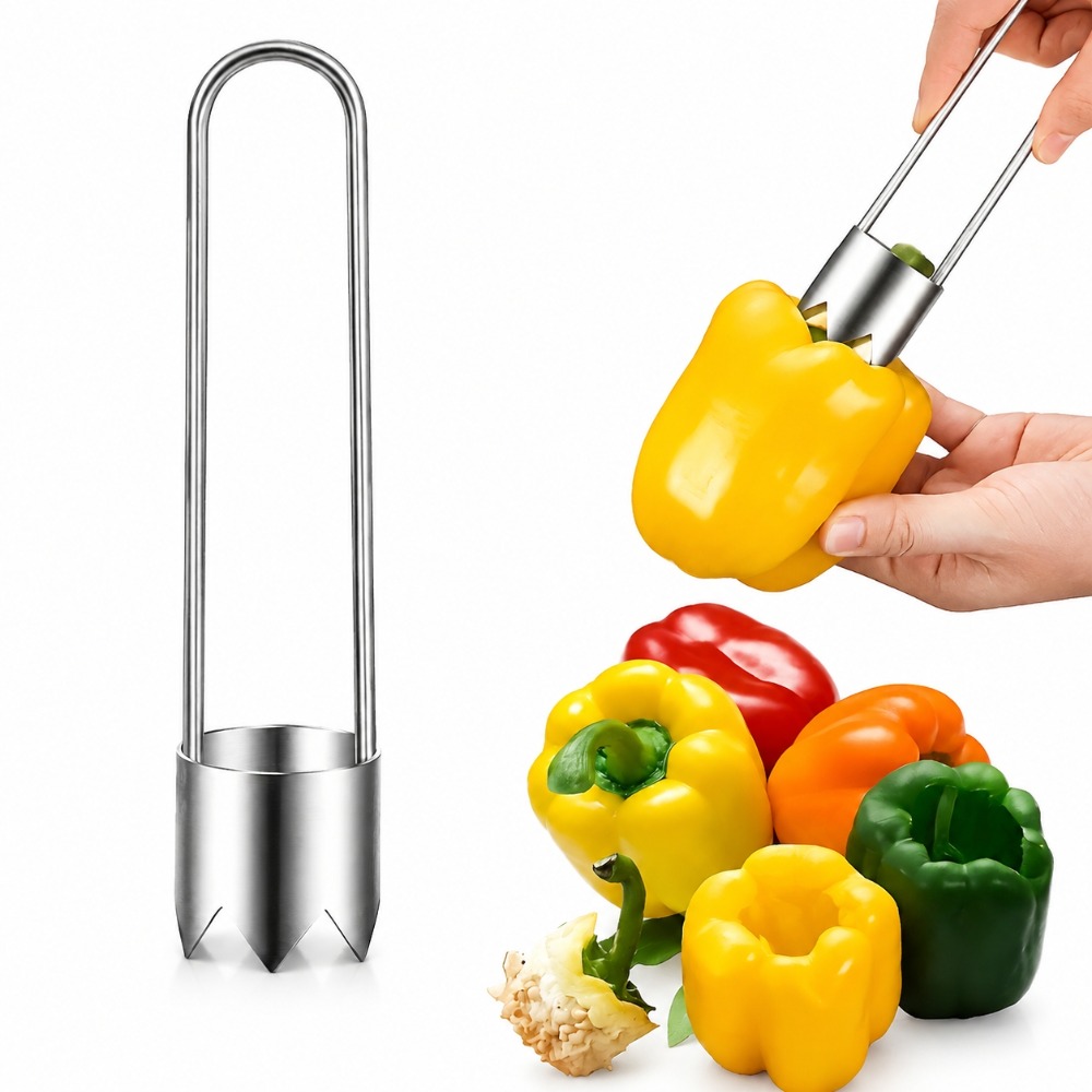 스텐 과일 야채 씨 제거기 사과 코러 고추 피망 씨 추 - Kitchen Home Gadgets 리뷰 및 가격