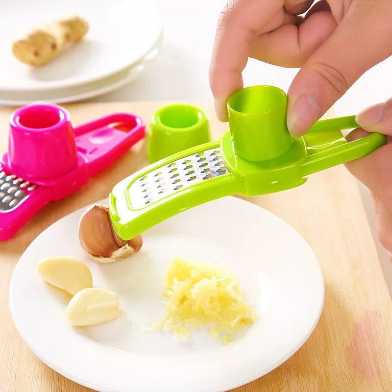 손으로 누르는 마늘 다지기, 수동 마늘 다지기 및 분쇄 - Kitchen Gadgets Useful 리뷰 및 가격