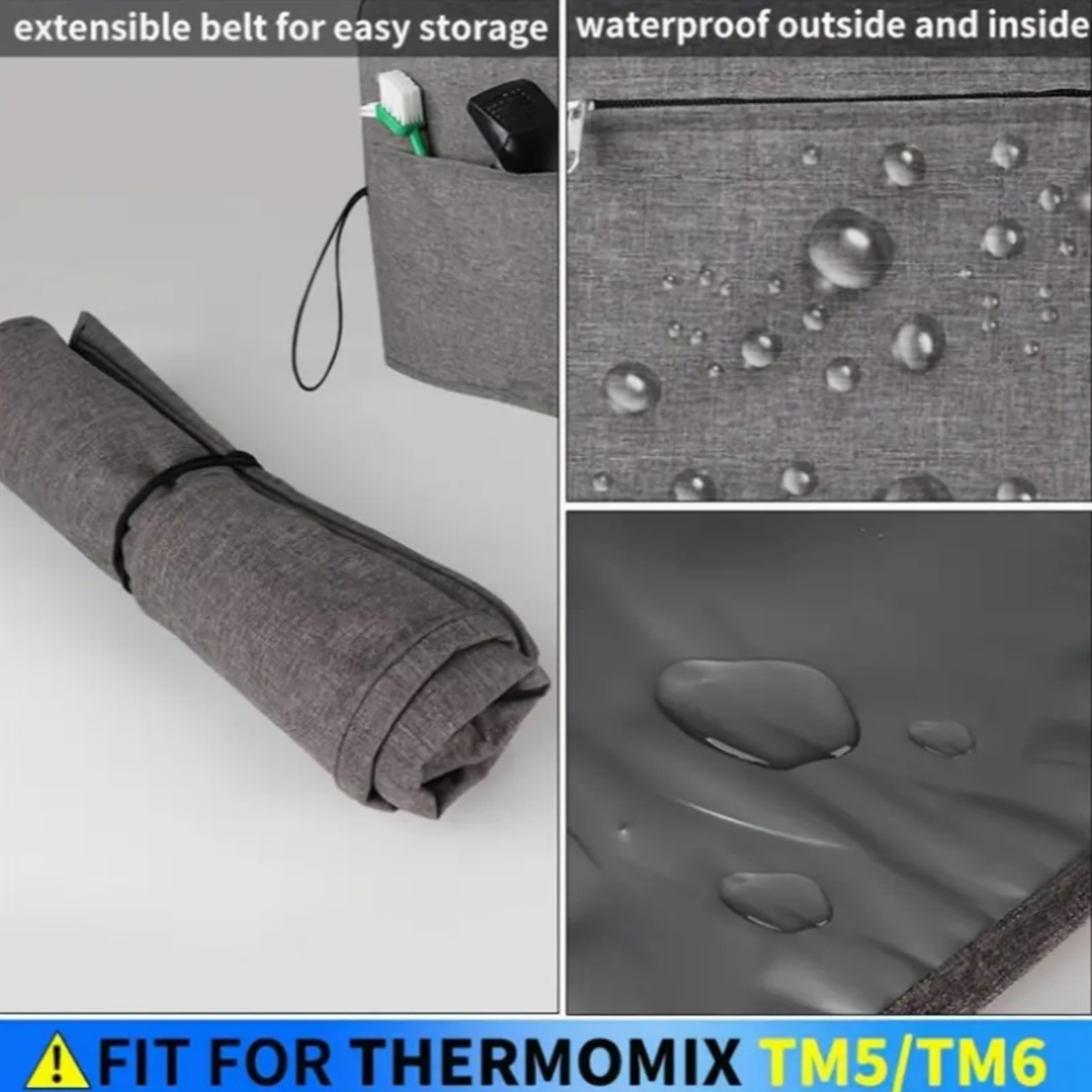 그레이 옥스포드 천 써모믹스 TM5/TM6 믹서 특수  - Kitchen Gadgets Thermomix 리뷰 및 가격