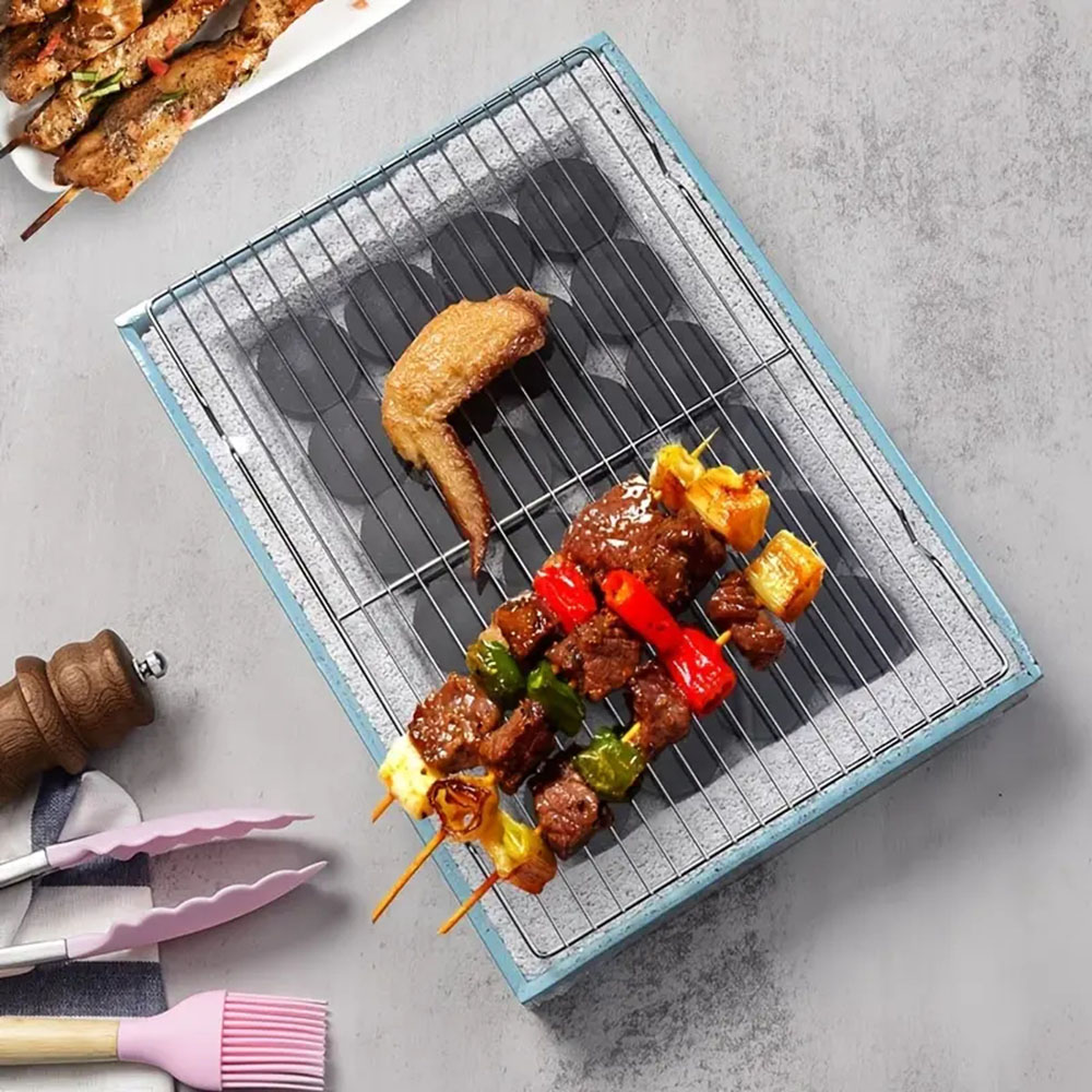 스테인레스 스틸 바베큐 메쉬 매트 재사용 가능한 내열성 - Kitchen Gadgets Design 리뷰 및 가격
